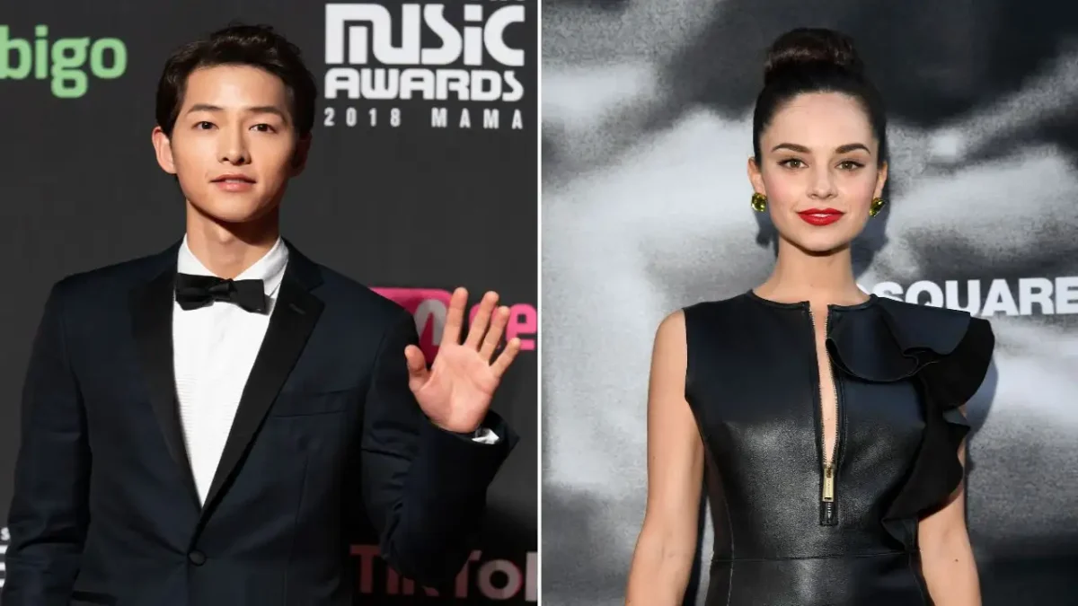 Song Joong Ki Talks About Katy Louise Saunders While Couple In France