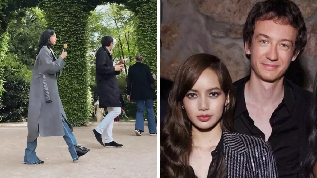 Lisa do BLACKPINK foi vista na França com Frédéric Arnault